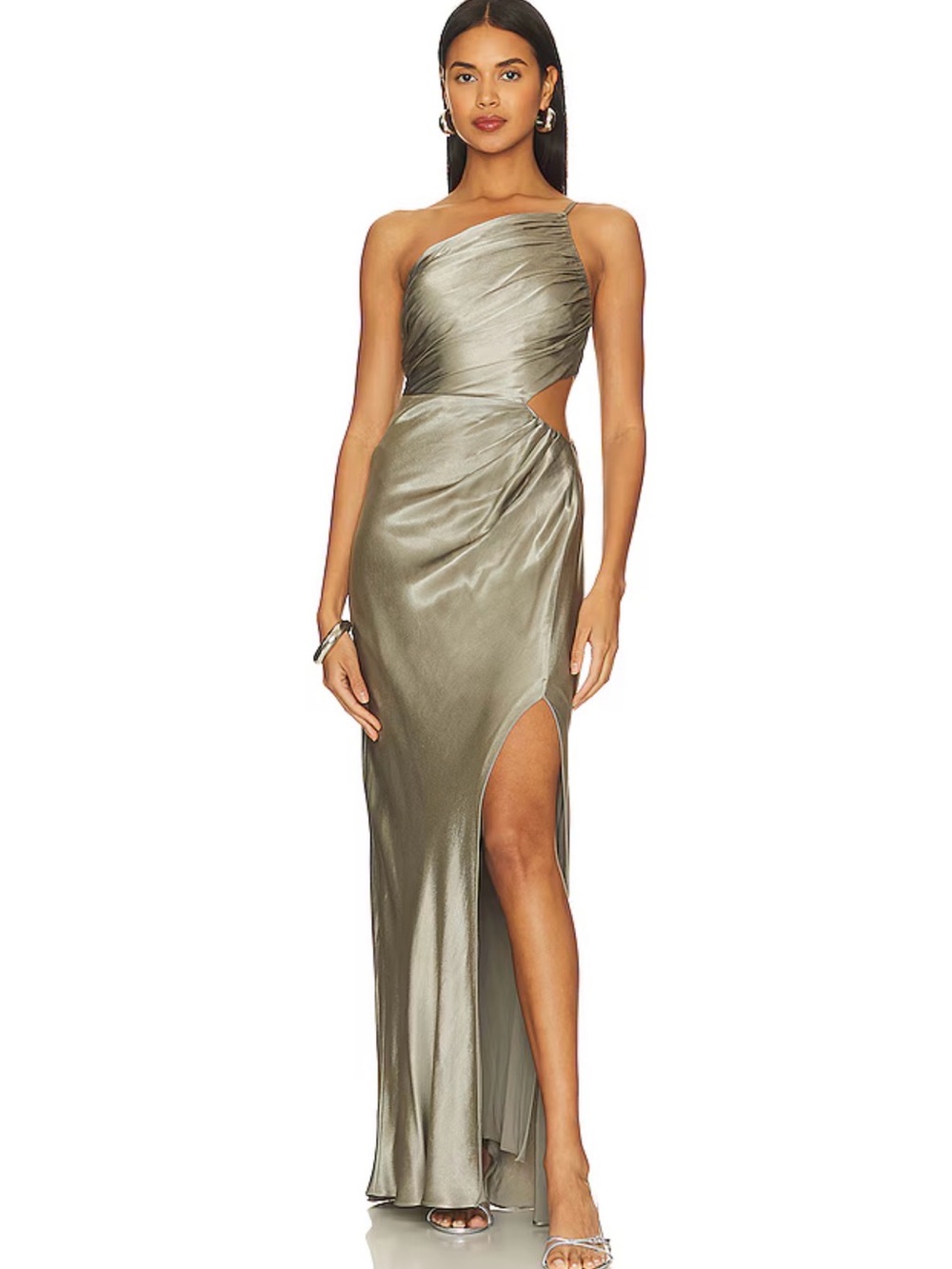 Shona Joy La Lune Dress in Sage